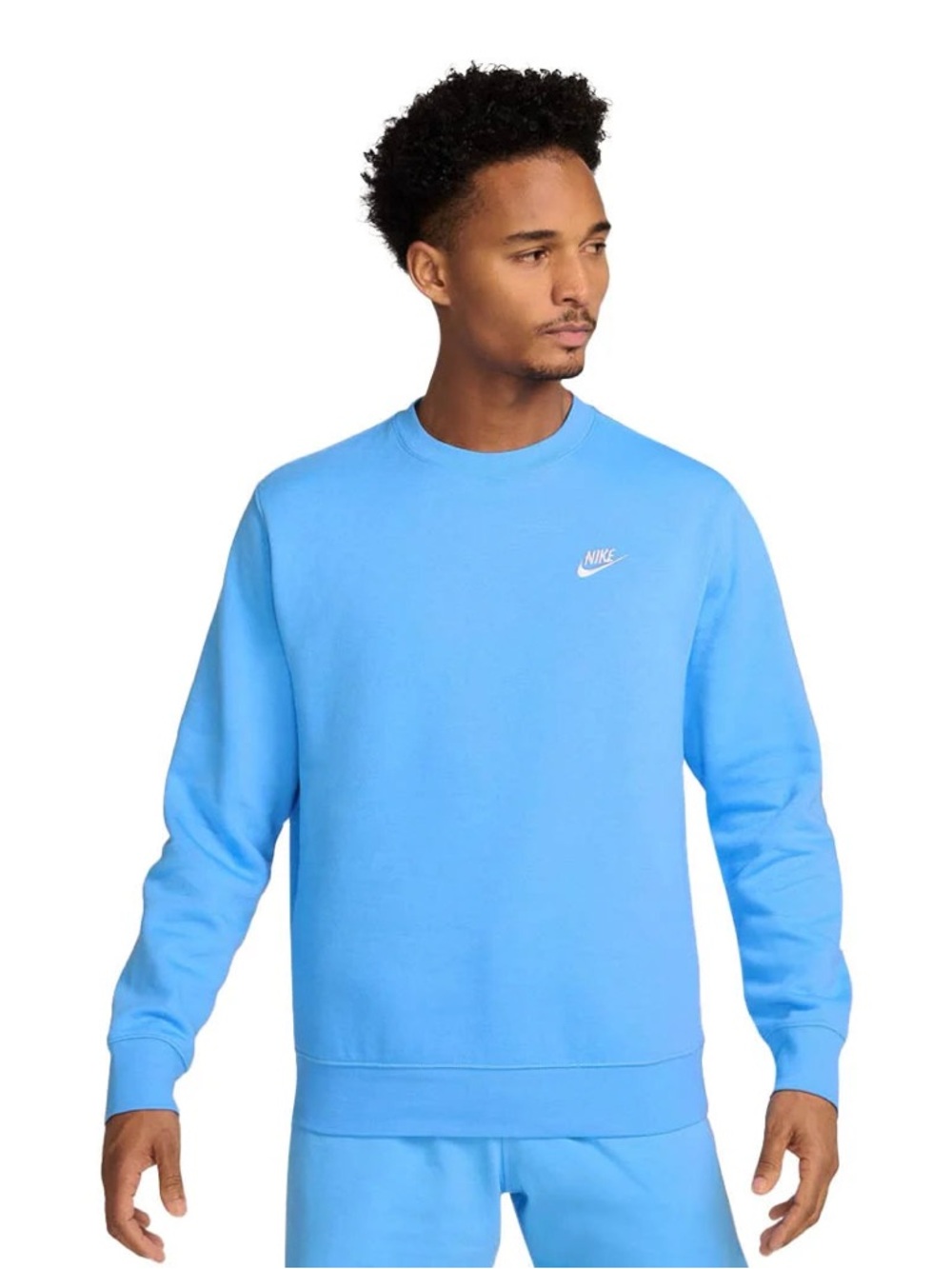 Nike Sportswear Club Fleece Men's Crew University Blue BV2662-412 Sweater